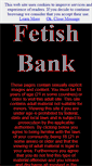 Mobile Screenshot of fetishbank.net